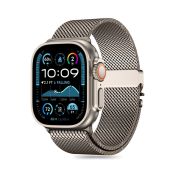 Tech-Protect Milano für Apple Watch 44/45/46/49 mm Titanium
