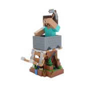 Merch Halterung für Controller oder Telefon Minecraft Steve Cable Guy R.