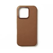 Mujjo Leather Case iPhone 16 Pro Max MagSafe tan