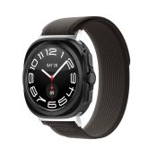 Tech-Protect Nylon für Galaxy Watch Ultra (47 mm) Schwarz/Orange