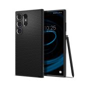 Spigen Liquid Air für Samsung Galaxy S24 Ultra Mattschwarz