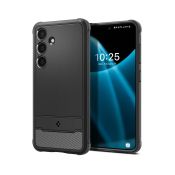 Spigen Robuste Rüstung für Samsung Galaxy S24 Mattschwarz