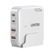 Unitek GaN 100W Tischladegerät 2x USB-A 2x USB-C
