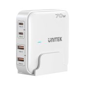 Unitek Tischladegerät GaN 70W 2x USB-A 2x USB-C