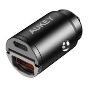 Aukey USB-A USB-C PD 30W Autoladegerät