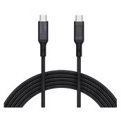Aukey USB-C 2.0 PD 100 W LED 1,8 m geflochtenes Kabel
