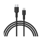 Aukey USB-C – Lightning 27 W 1,8 m langes geflochtenes Kabel