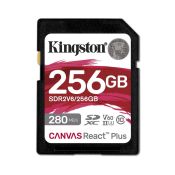 Kingston 256GB SDXC Canvas React Plus UHS-II V60 4K