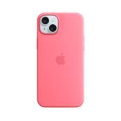 Apple Silikonhülle mit MagSafe iPhone 15 Plus rosa