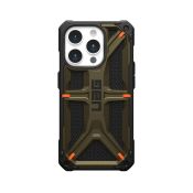 UAG Monarch für iPhone 15 Pro Kevlar Elementargrün