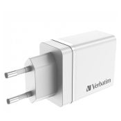 Verbatim Netzladegerät USB-C PD 20W USB-A QC 3.0 2xUSB-A 10W