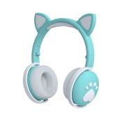 Mozos Kid Dog kabellose Kopfhörer für Kinder, grün