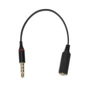 Mozos OMTP-CTIA-Miniklinkenadapter von Stecker auf 3,5-mm-Buchse