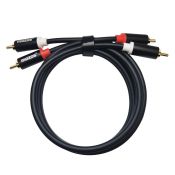 Mozos Kabelkabel 2x Cinch - 2x Cinch Phono 1M