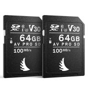 Angelbird 2x64GB AV PRO SDXC MK2 V30 Match Pack for Canon