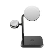 Zens Aluminium 4in1 MagSafe 15W, Apple Watch 5W, QI 5W, USB-C 18W