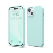 Elago Silicon Case für iPhone 15 Aqua Sky