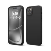 Elago Silikonhülle für iPhone 15 Plus Schwarz