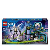 LEGO City 60421 Achterbahn mit Roboter-Mech