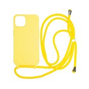 Mobile Origin Lanyard Case für iPhone 14 gelb