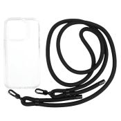 Mobile Origin Lanyard Case für iPhone 14 Pro klar