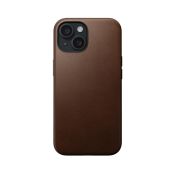 Nomad Modern Leather Case iPhone 15 brown