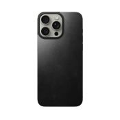 Nomad Magnetic Horween Leather Back iPhone 15 Pro Max black