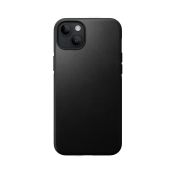 Nomad Moderne Leder MagSafe Hülle iPhone 14 Plus schwarz