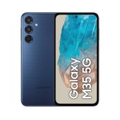 Samsung Galaxy M35 5G 6/128 GB Marineblau OIS 120 Hz 6000 mAh 25 W