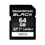 Delkin Devices 64GB SDXC BLACK Rugged UHS-I (V30)