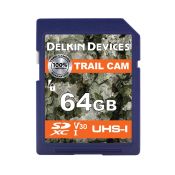 Delkin Devices 64GB SDXC Trail Cam (V30)