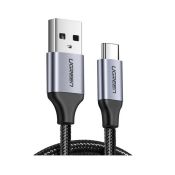 UGREEN US288 USB-auf-USB-C-QC3.0-Kabel 0,25 m mit Aluminiumstecker