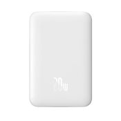 Baseus Magnetic Mini 10000mAh USB-C 20W MagSafe (weiß)