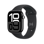 Apple Watch 10 46/Onyks Aluminium/Schwarz band Sport M/L GPS