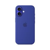 Apple MagSafe Silikonhülle für iPhone 16 ultramarin