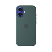 Apple MagSafe-Silikonhülle für iPhone 16 seegrün