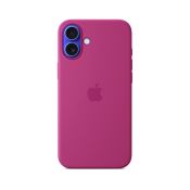 Apple MagSafe Silikonhülle für iPhone 16 Plus vibrant pink