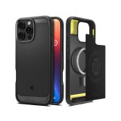 Spigen Rugged Armor Mag Magsafe für iPhone 16 Pro Max Matte Black