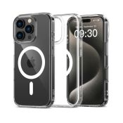 Flexair Hybrid Magsafe fur iPhone 16 Pro Max Clear