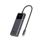 UGREEN Hub USB-C 6w1 Uno CM888 2x USB HDMI 4K 2x USB-C 3.2 PD