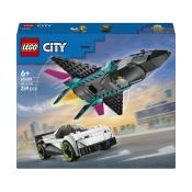 LEGO City 60489 Düsenflieger vs. Rennauto