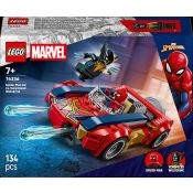LEGO Super Heroes 76336 Spider-Man Auto vs. Venomized Wolverine