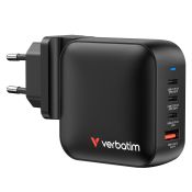 Verbatim Mini GaN Charger 100W 4 Port US/EU/UK
