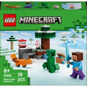 LEGO Minecraft 21583 Steves Abenteuer in der Taiga