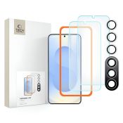 Tech-Protect Supreme Set 3-Pack für Samsung Galaxy S25 Clear