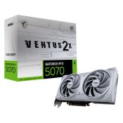 OUTLET - MSI GeForce RTX 5070 Ventus 2X OC White 12GB GDDR7 DLSS4