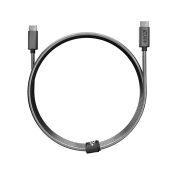 NEXT ONE Metallisches USB-C / USB-C 1,2 m Spacegraues Kabel