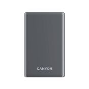CANYON Powerbank OnPower 505 slim Magsafe 5000 mAh PD20W graphitgrau