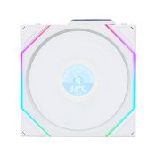 Lian Li Uni Fan TL Wireless LCD 120 Weiß 120mm