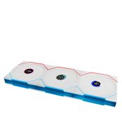 Lian Li Uni Fan TL Wireless LCD 120m Weiß Dreierpack 3x120mm